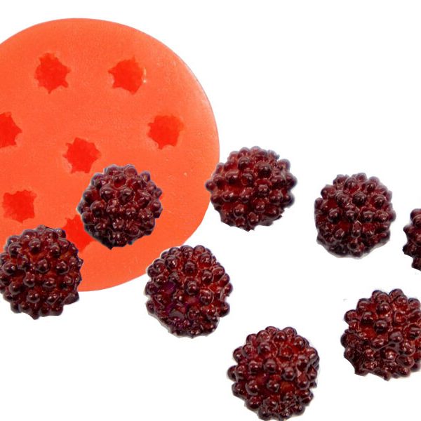 Ahududu Silikon Mum Kalıbı M-69