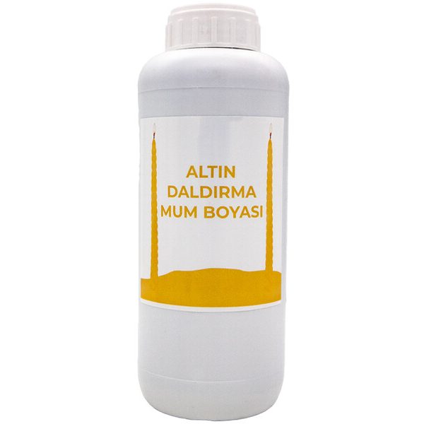 Altın Daldırma Sıvı Mum Boyası 1 LT