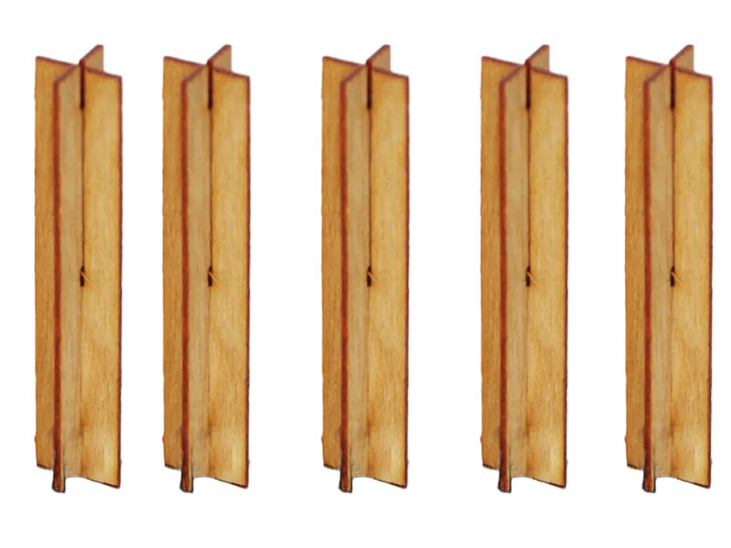 Artı Model Ahşap Fitil 50 Adet