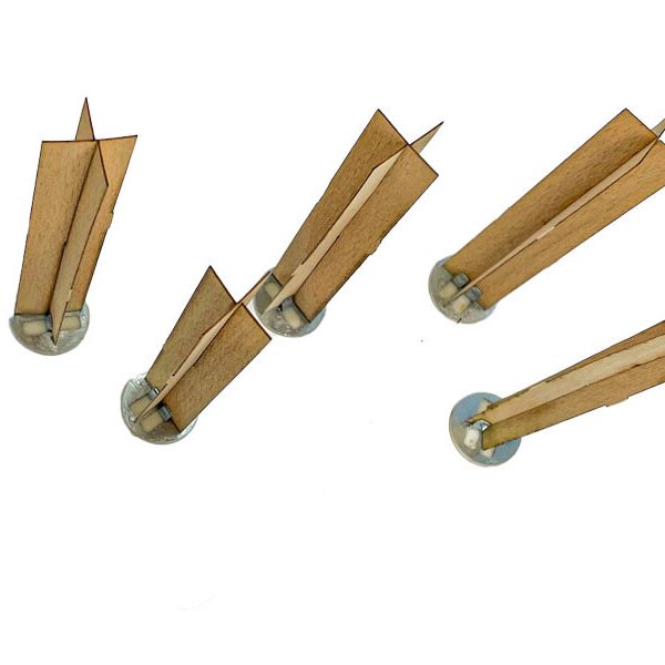 Artı Model Ahşap Fitil + Yapışkanlı Sehpası 50 Adet