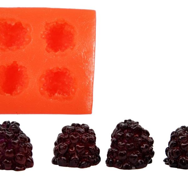 Böğürtlen Silikon Mum Kalıbı M-70