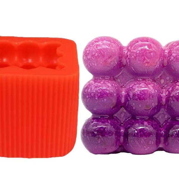 Bubble Silikon  Mum Kalıbı M-34