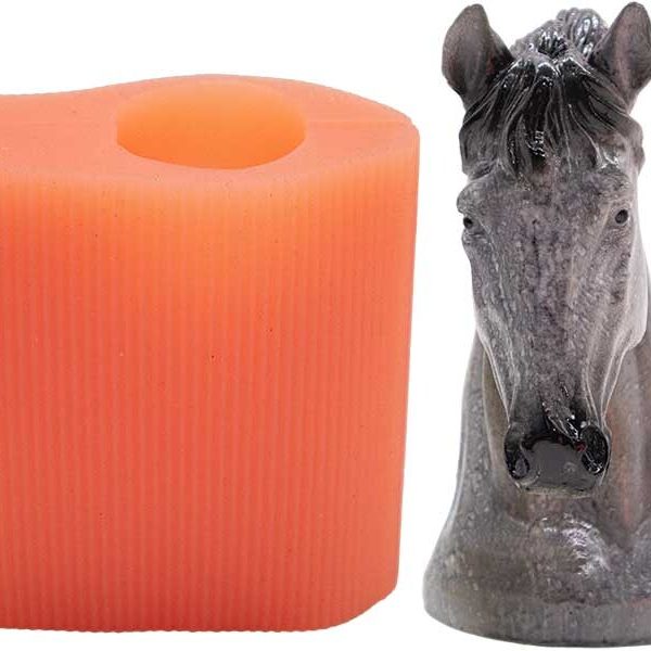 Büyük At Silikon Mum Kalıbı M-207