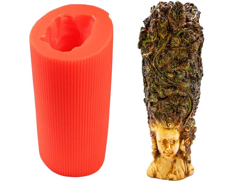 Büyük Heykel Silikon Mum Kalıbı M-10