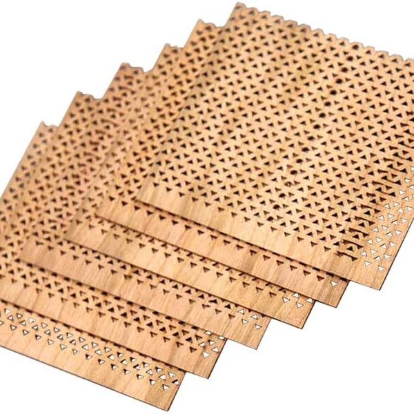 Delikli Ahşap Fitil Büyük Boy 10 Adet