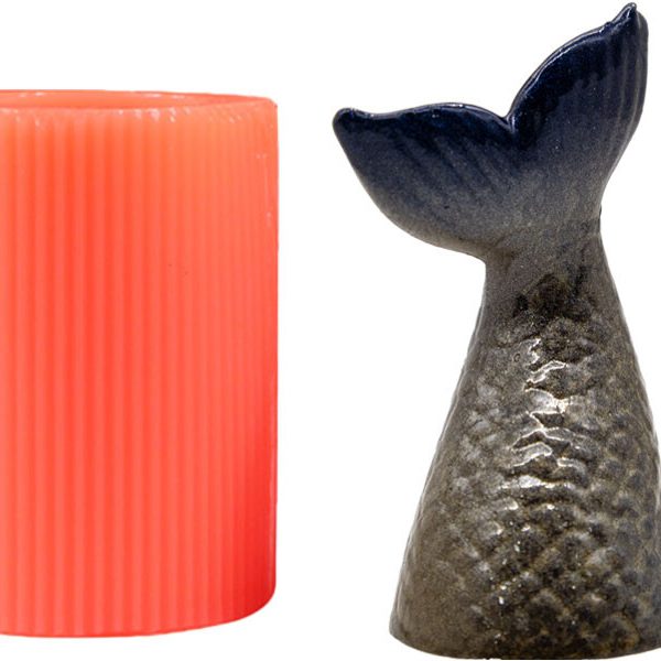 Deniz Kızı Kuyruğu Silikon Mum Kalıbı M-128