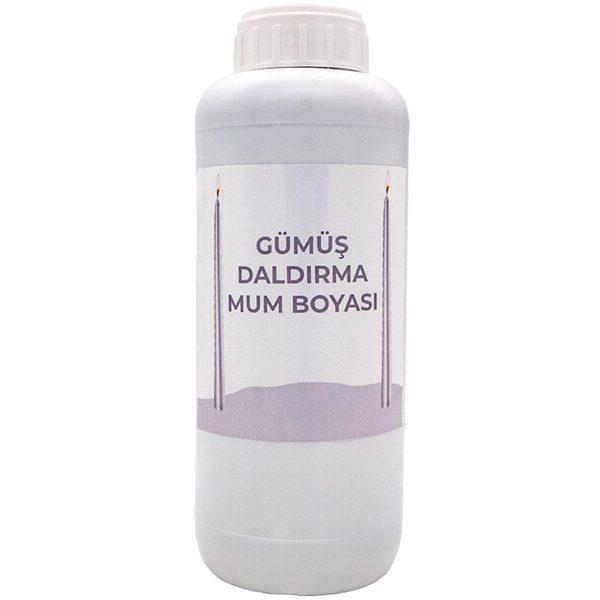 Gümüş Daldırma Sıvı Mum Boyası 1 LT