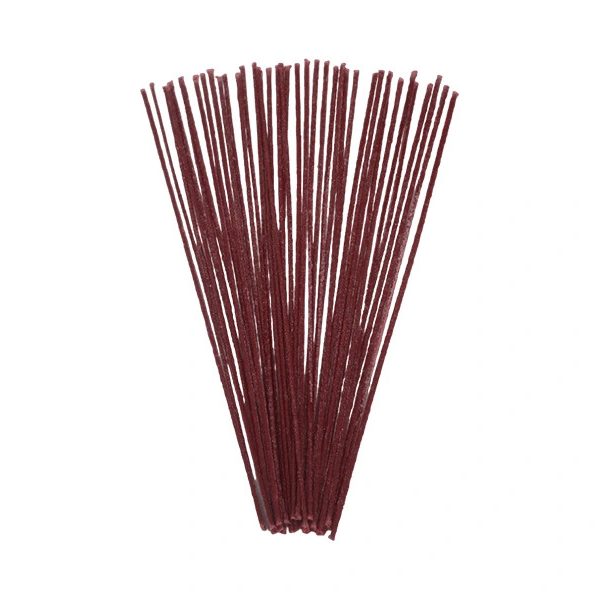 Hazır Mum Fitili Bordo 25 Cm 40 Adet / 10 Metre
