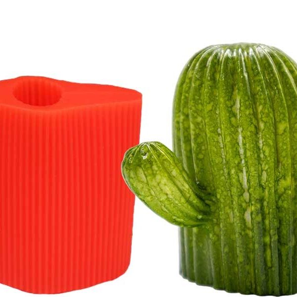 Kaktüs Silikon Mum Kalıbı M-46