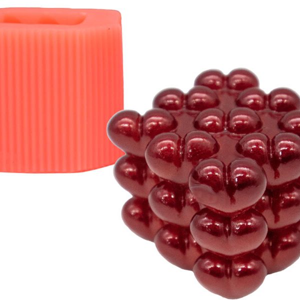 Kalpli Bubble Silikon Mum Kalıbı M-125