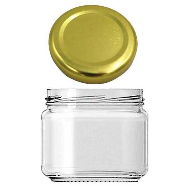 Cam Kavanoz 210 CC - 10 Adet