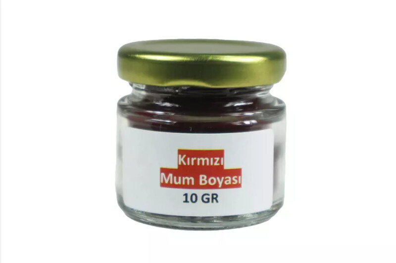 Kırmızı Granül Mum Boyası 10 GR