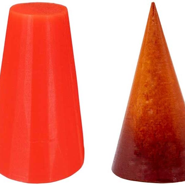 Konik Silikon Mum Kalıbı M-52