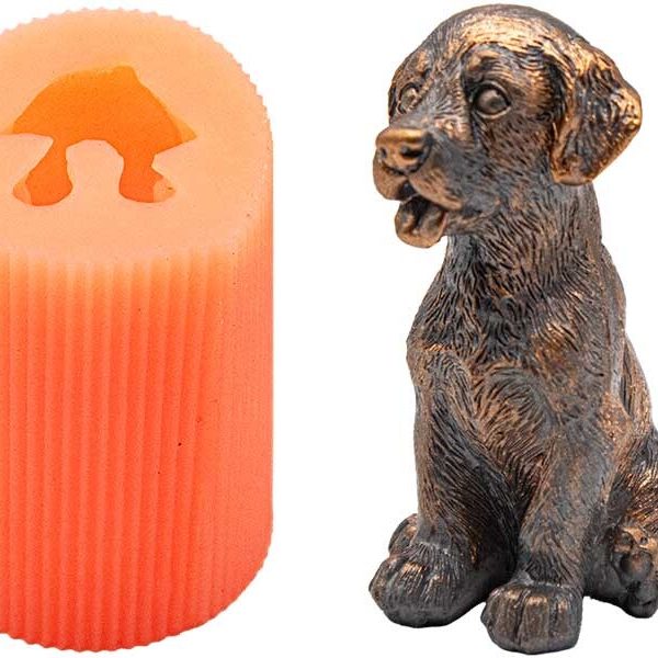 Köpek Silikon Mum Kalıbı M-240
