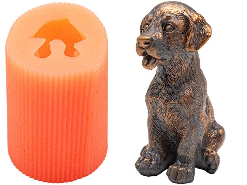 Köpek Silikon Mum Kalıbı M-240