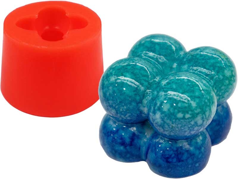 Küçük Bubble Silikon Mum Kalıbı M-66