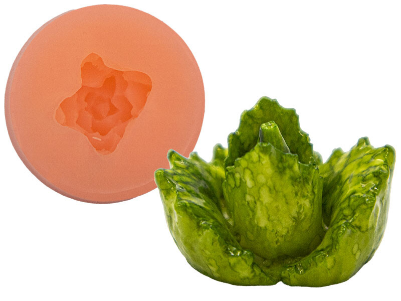 Küçük Gül Silikon Mum Kalıbı M-225