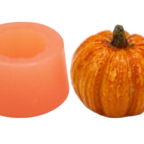 Küçük Kabak Silikon Mum Kalıbı M-255