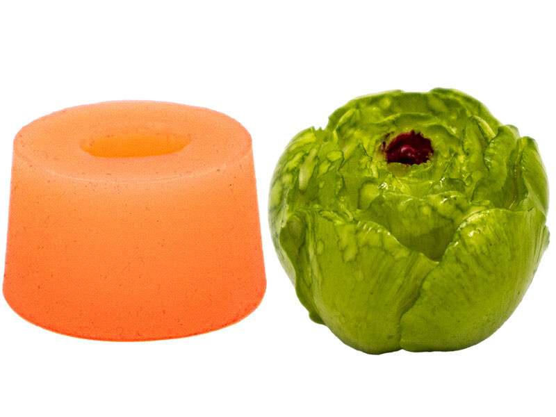 Küçük Şakayık Gül Silikon Mum Kalıbı M-252