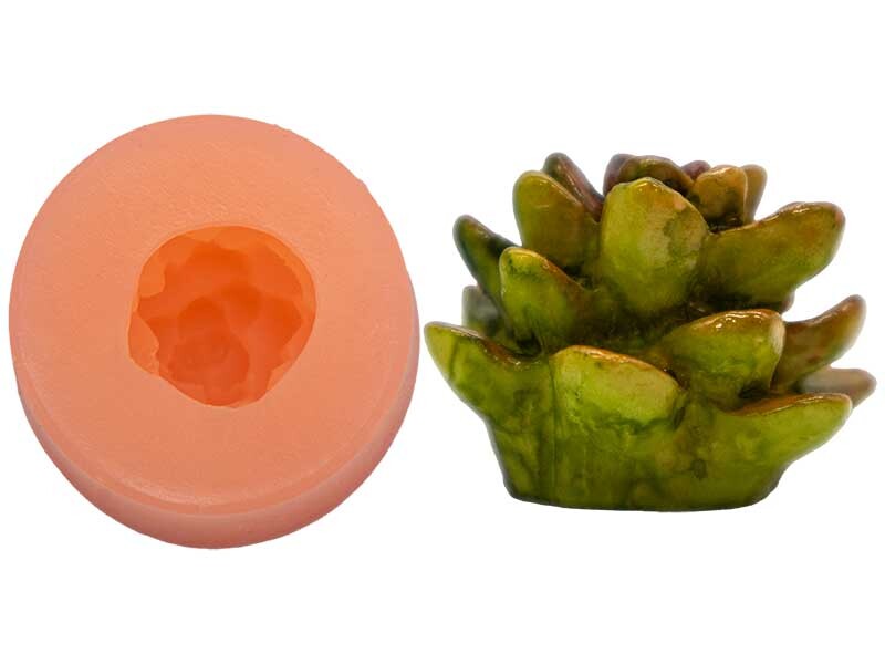 Lotus Bitki Silikon Mum Kalıbı M-213