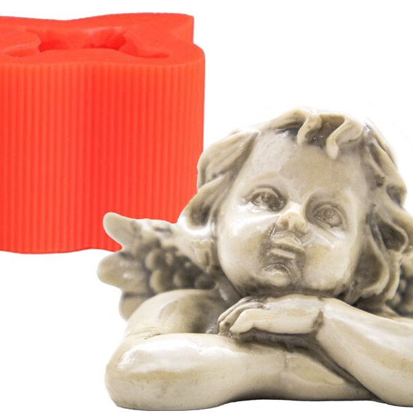 Melek Silikon Mum Kalıbı M-113