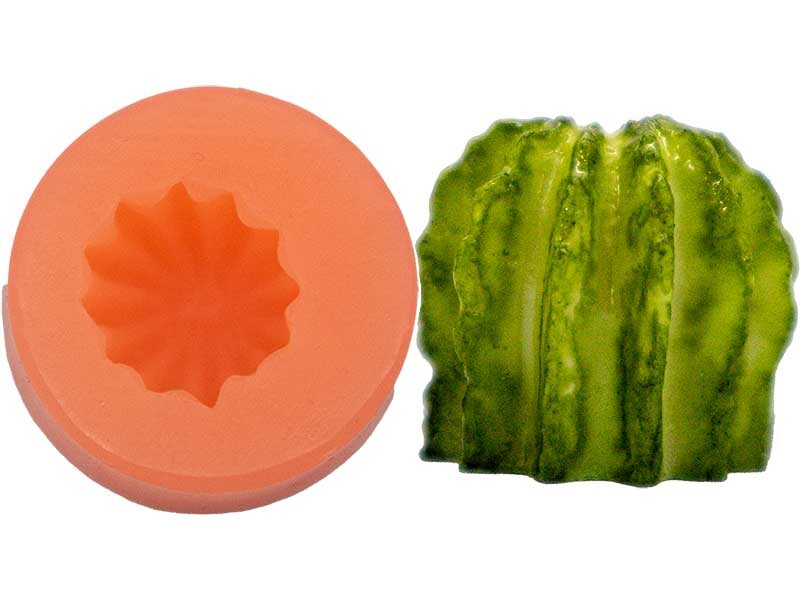Mini Kaktüs Silikon Mum Kalıbı M-219