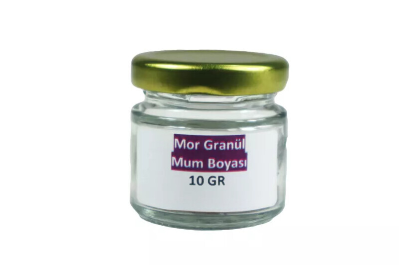 Mor Granül Mum Boyası 10 GR