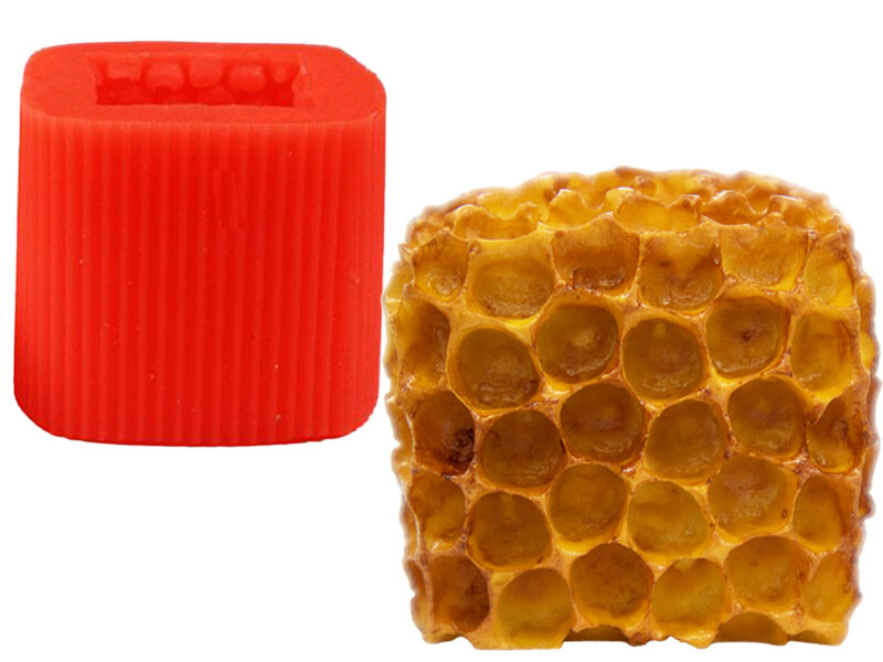 Petek Silikon Mum Kalıbı M-116