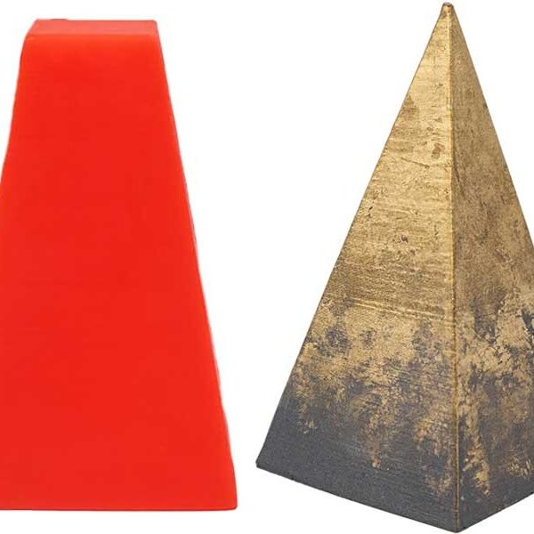 Piramit Silikon Mum Kalıbı M-51