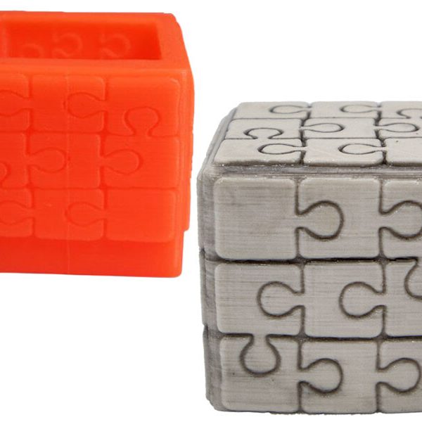 Puzzle Silikon Mum Kalıbı M-63