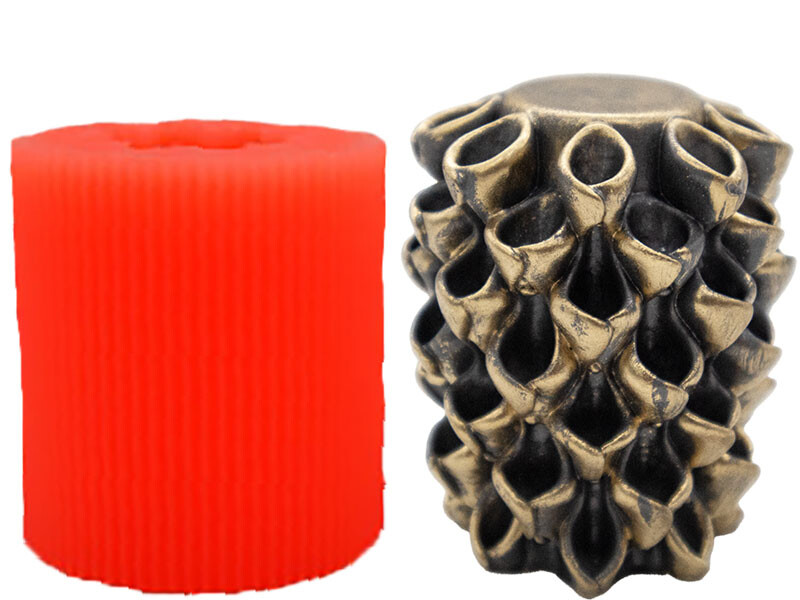 Sabah Zafer Ayağı Silikon Mum Kalıbı M-157