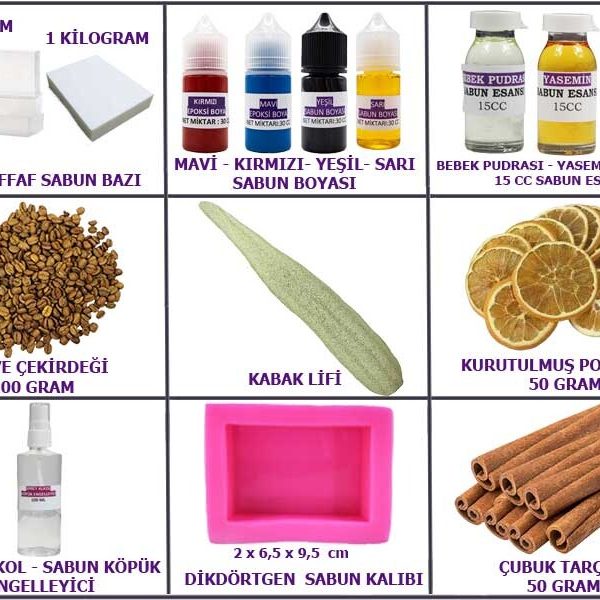 Kabak Lifi Sabun Yapım Seti
