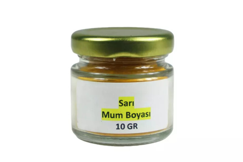 Sarı Granül Mum Boyası 10 GR
