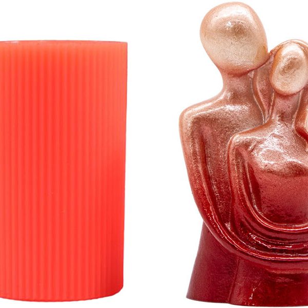 Sevgililer Günü Silikon Mum Kalıbı M-123