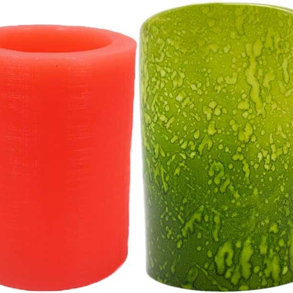 Silindir Silikon Mum Kalıbı M-26