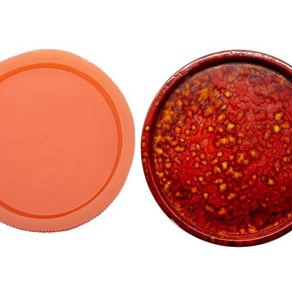 Yuvarlak Model Silikon Mum Kalıbı M-198