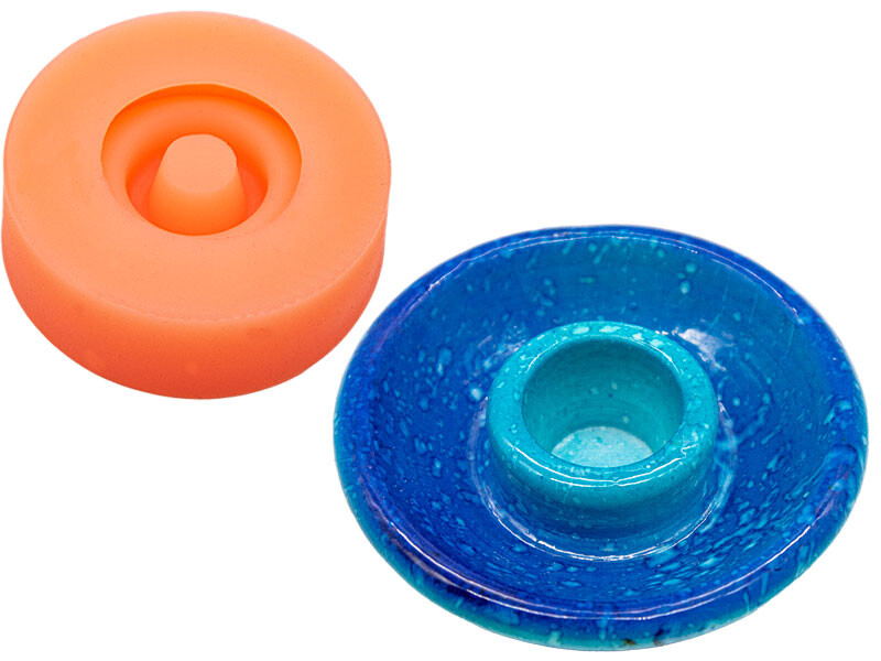 Yuvarlak Mumluk Silikon Mum Kalıbı M-232