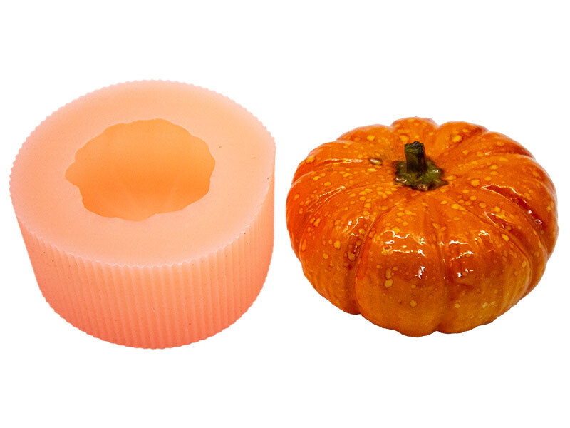 Orta Boy Kabak Silikon Mum Kalıbı M-270