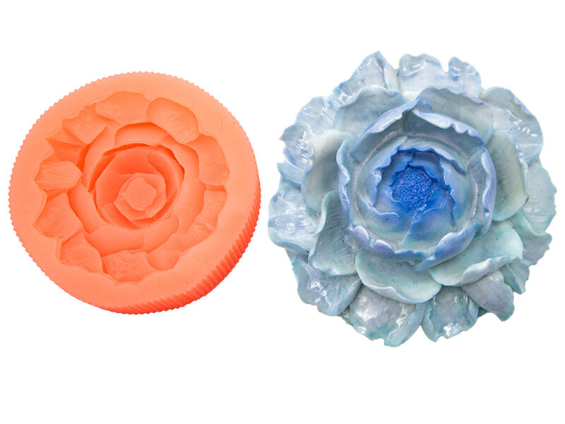 Şakayık Orta Boy Silikon Mum Kalıbı M-267