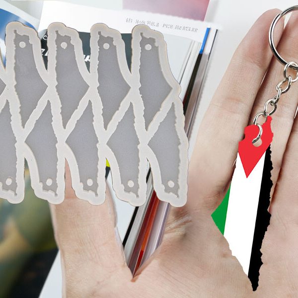 10'lu Filistin Anahtarlık Epoksi Kalıbı EPK-656