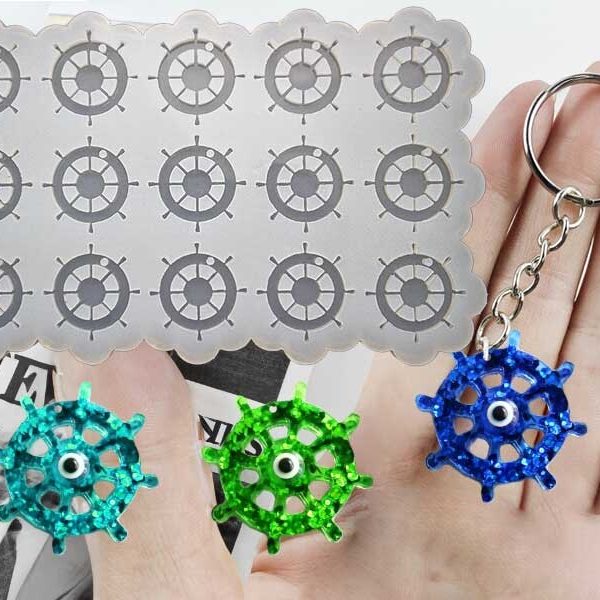 15'li Dümen Anahtarlık Epoksi Kalıbı EPK-719