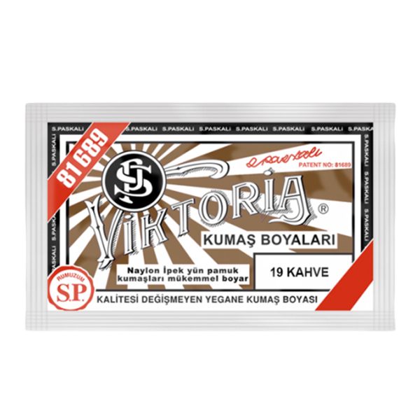 Viktoria Kumaş Boyası 19 Kahve  Renk