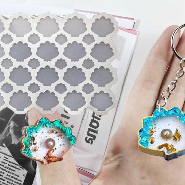 20'li İstiridye Anahtarlık Epoksi Kalıbı EPK-711