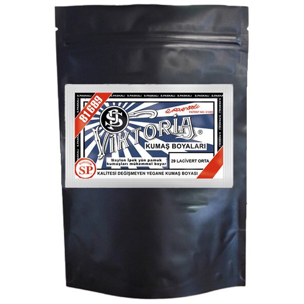Viktoria Kumaş Boyası 29 Lacivert Orta  Renk 1 Kg