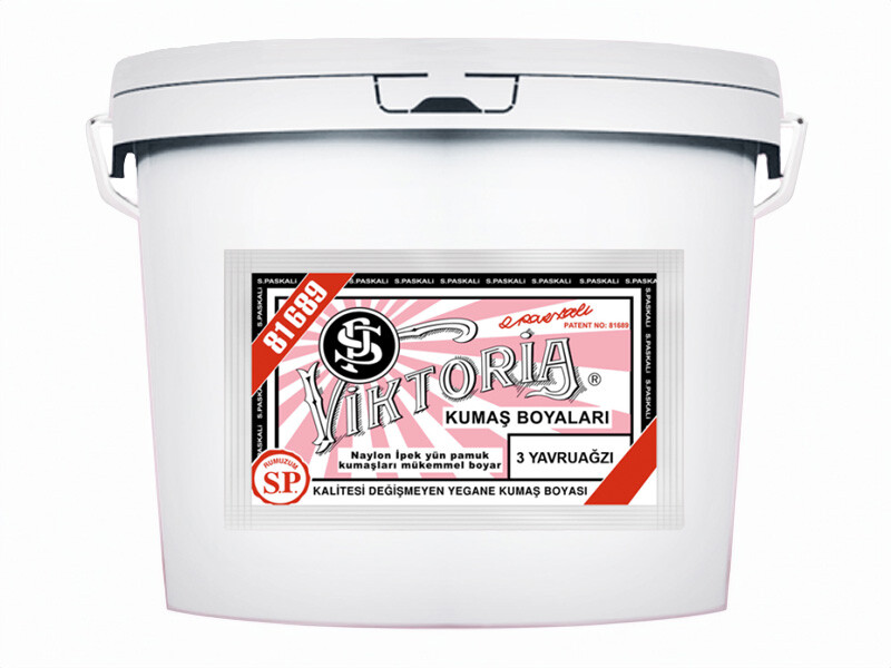 Viktoria Kumaş Boyası 3 Yavru Ağzı  Renk 5 Kg