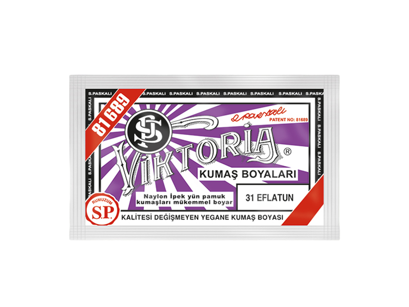 Viktoria Kumaş Boyası 31 Eflatun  Renk