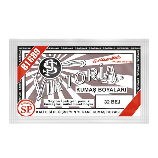Viktoria Kumaş Boyası 32 Bej  Renk