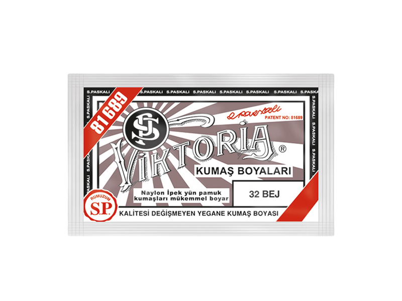 Viktoria Kumaş Boyası 32 Bej  Renk
