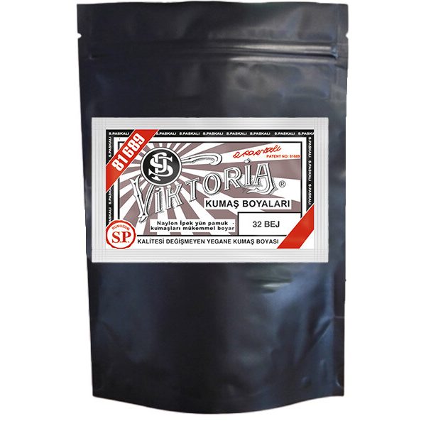 Viktoria Kumaş Boyası 32 Bej  Renk 1 Kg