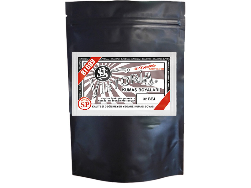 Viktoria Kumaş Boyası 32 Bej  Renk 1 Kg